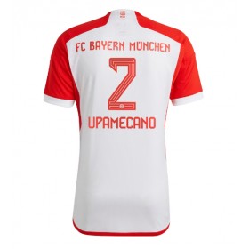 Bayern Munich Dayot Upamecano #2 Hemmakläder 2023-24 Kortärmad